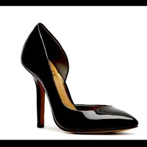 BCBG stiletto pump - black patent